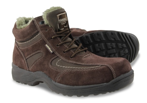 Obuwie zimowe męskie Hanson 6351-2 brąz