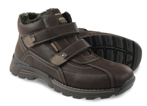 Obuwie zimowe męskie Hanson 9359-15 brąz