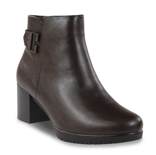 Skórzane botki damskie Sergio Leone BT25914-S brąz