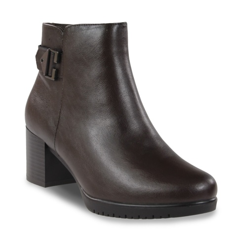 Skórzane botki damskie Sergio Leone BT25914-S brąz