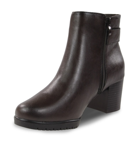 Skórzane botki damskie Sergio Leone BT25914-S brąz