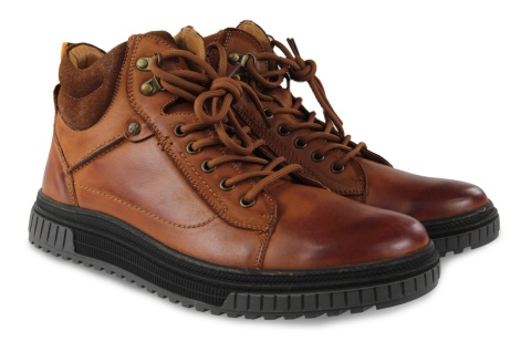 Skórzane trzewkiki męskie T. Sokolski CHZ25-106 brąz