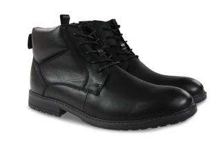 Skórzane trzewkiki męskie T. Sokolski CHZ25-105 czarny