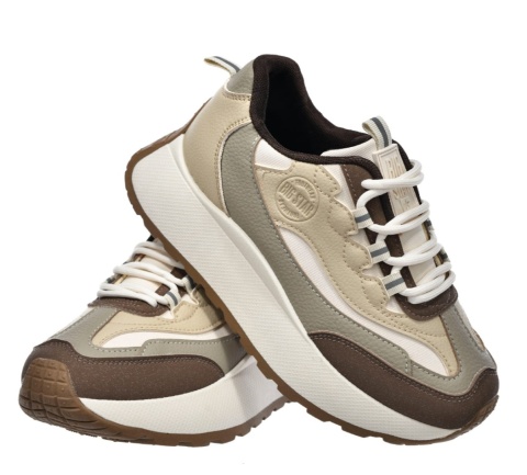 Sneakersy damskie BIG STAR SHOES SS274002 beż