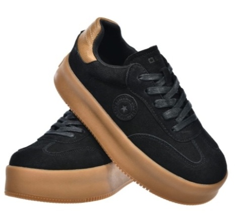 Sneakersy damskie BIG STAR SHOES SS274761 czarny