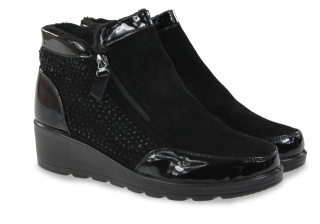 Sneakersy damskie Cabin 22T102-1 czarny