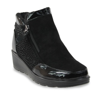 Sneakersy damskie Cabin 22T102-1 czarny