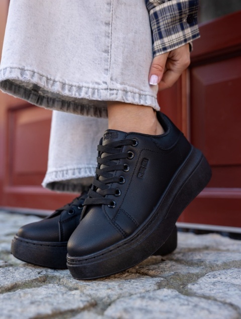 Sneakersy damskie SS274244 czarny