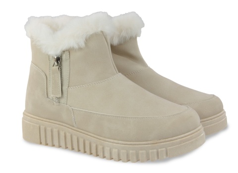 Śniegowce damskie 8080-3 beż