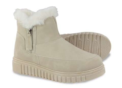 Śniegowce damskie 8080-3 beż