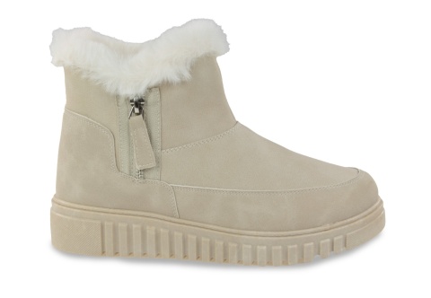 Śniegowce damskie 8080-3 beż