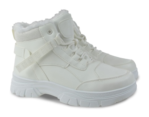 Trapery damskie 3911-2 biały