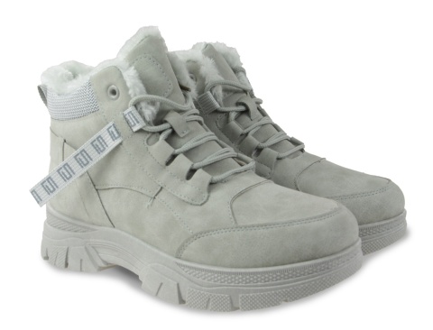 Trapery damskie 3911-3 szary