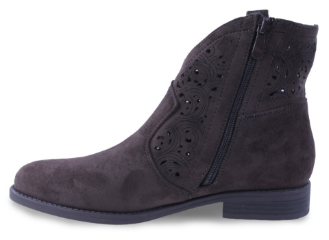 Botki damskie Cabin H2523-6 brąz