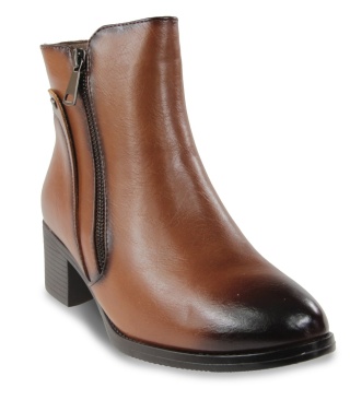 Botki damskie Evento 25BT02-9393 brąz