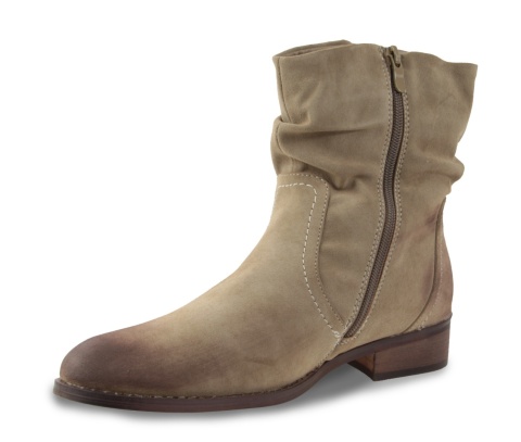 Botki damskie evento 25BT35-9180 beżowe