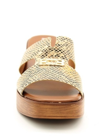 Klapki damskie M. Daszyński MR23126-11 złoty wąż