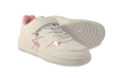 Obuwie sportowe dziecięce News 25DZ06-8292 biały