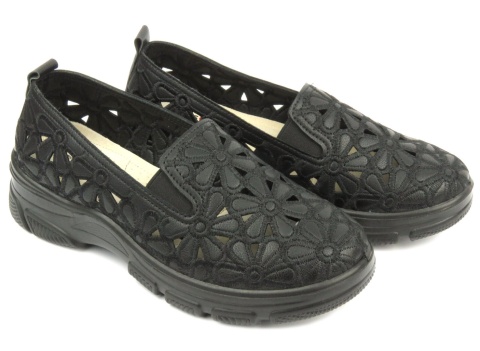 Półbuty damskie Evento 23PB02-5592 czarny