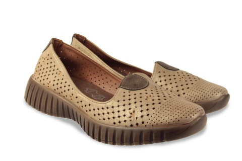 Półbuty damskie M. Daszyński RMR2270-4 c. złoty