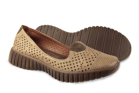 Półbuty damskie M. Daszyński RMR2270-4 c. złoty