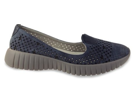 Półbuty damskie M. Daszyński RMR2270-4 niebieski