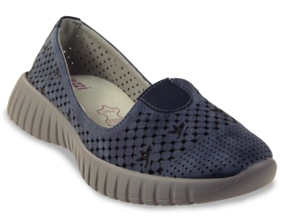 Półbuty damskie M. Daszyński RMR2270-4 niebieski