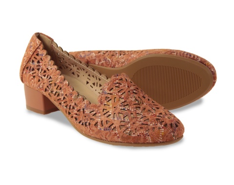 Półbuty damskie M. Daszyński SA200-1 pomarańczowy