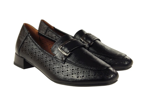 Półbuty damskie M. Daszyński SA268-2 czarny