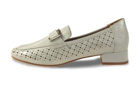 Półbuty damskie M. Daszyński SA268-2 srebrny