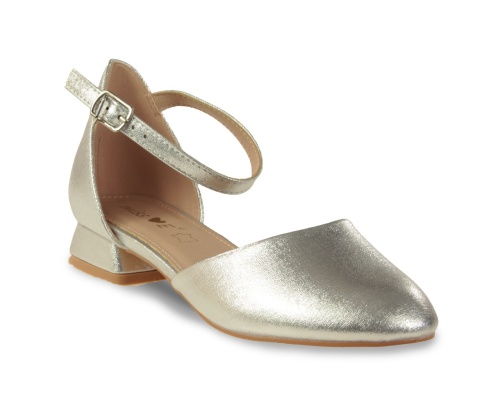 Półbuty dziewczęce Evento 23DZ35-5603 srebrne