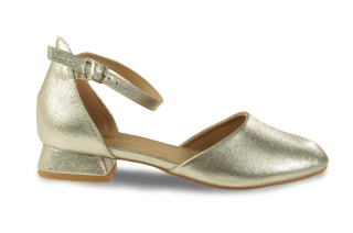 Półbuty dziewczęce Evento 23DZ35-5603 srebrne