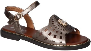 Sandały damskie M. Daszyński MR2266-11 miedź