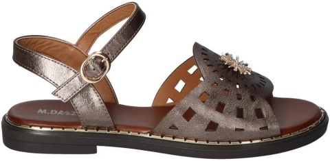 Sandały damskie M. Daszyński MR2266-11 miedź