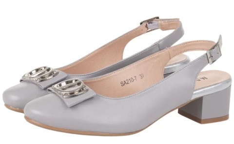 Sandały damskie M. Daszyński SA210-7 szary