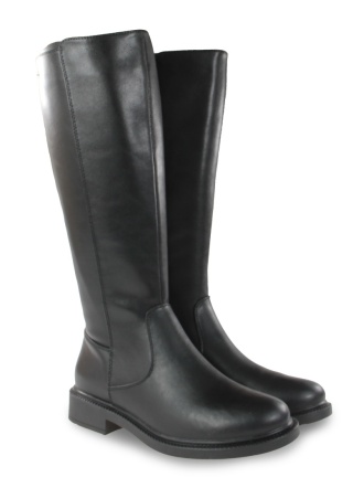 Skórzane kozaki damskie Sergio Leone KZ25600-S czarny