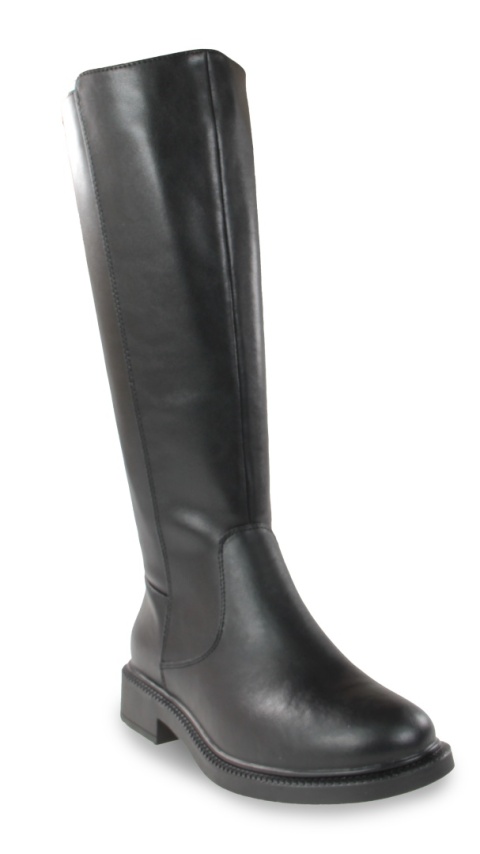 Skórzane kozaki damskie Sergio Leone KZ25600-S czarny