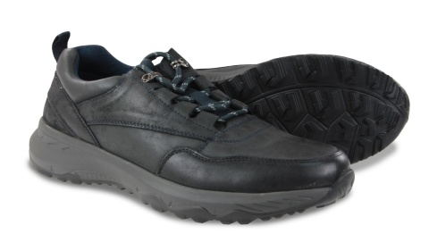 Skórzane półbuty męskie T. Sokolski J25-05 granat