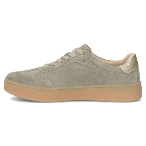 Skórzane sneakersy Filippo DP7543/26 KH khaki