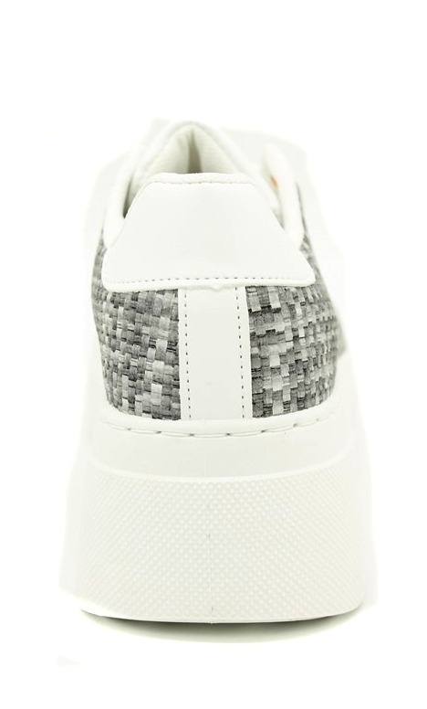 Sneakersy damskie na platformie McBraun PL23335 szary