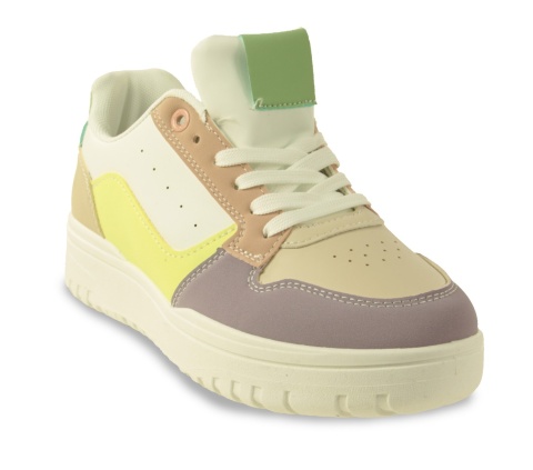 Sneakersy damskie na platformie McBraun PL23263 fiolet