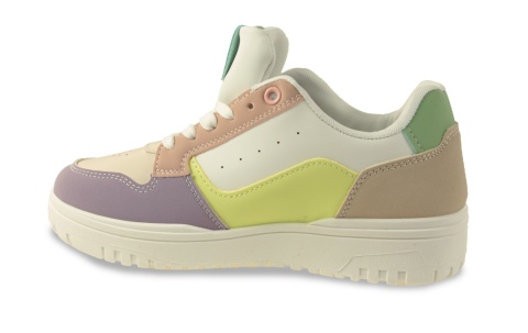 Sneakersy damskie na platformie McBraun PL23263 fiolet