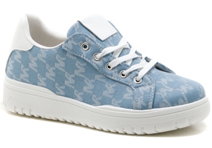 Sneakersy damskie na platformie McBraun PL23362 niebieski