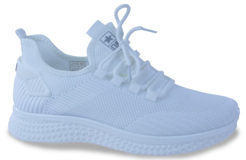 Sneakersy młodzieżowe News 21TX02-3634 biały