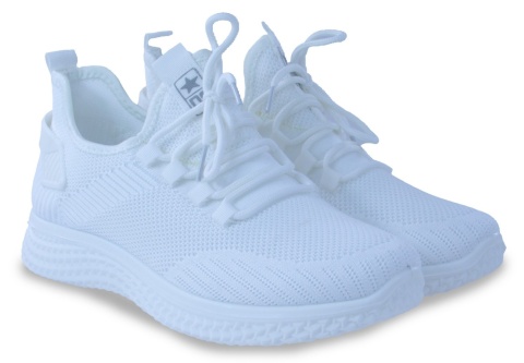 Sneakersy młodzieżowe News 21TX02-3634 biały