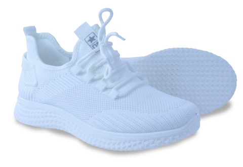 Sneakersy młodzieżowe News 21TX02-3634 biały