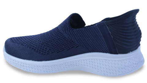 Tenisówki dziecięce wsuwane News 26DZ02-169 granat