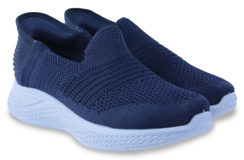 Tenisówki dziecięce wsuwane News 26DZ02-169 granat