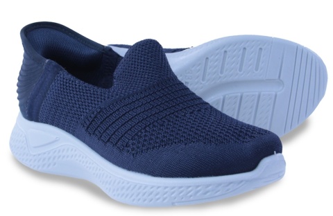 Tenisówki dziecięce wsuwane News 26DZ02-169 granat