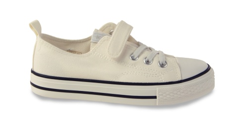 Trampki dziecięce News 25DZ02-8100 biały